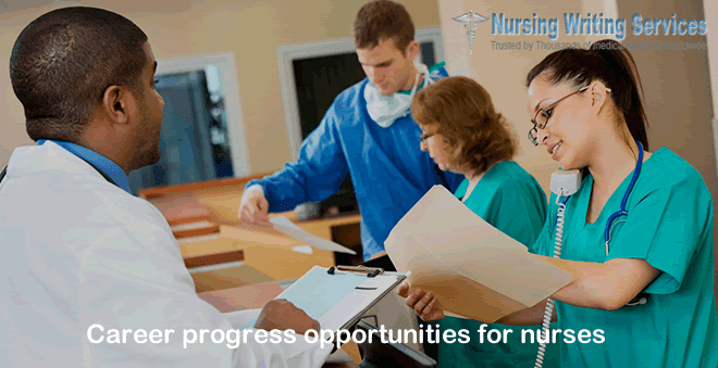 Career progress opportunities for nurses