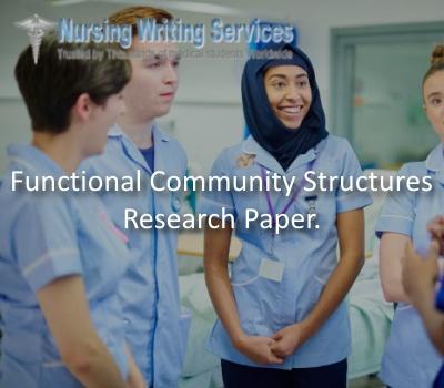 Functional Community Structures Research Paper