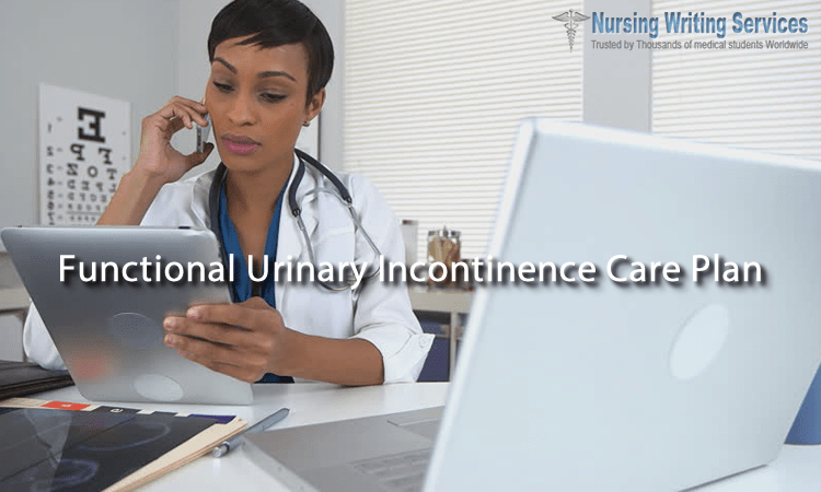 Functional Urinary Incontinence Care Plan Writing Help