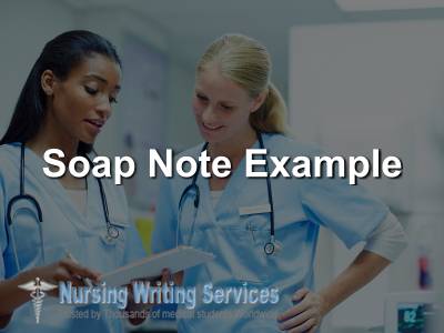 Soap Note Example