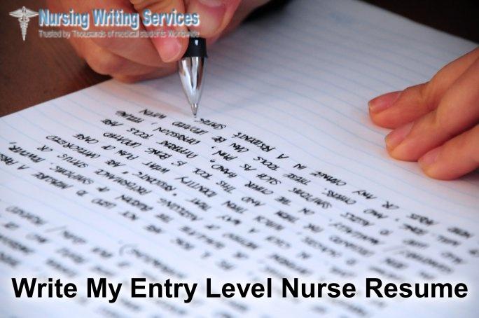 Write My Entry Level Nurse Resume