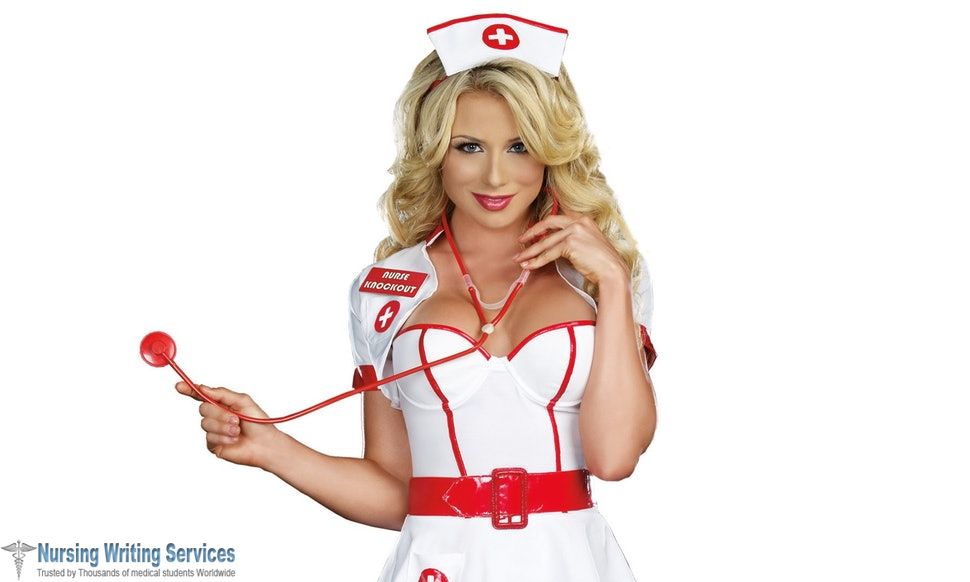 Red Nurse Halloween Costume NURSE MAKEUP TUTORIAL | DIY NURSE Zombie Bloody...
