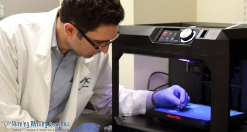 Can  3-D  printing  technology  be  used  to  help  in  medicine?
