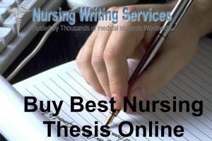 does nursing have thesis