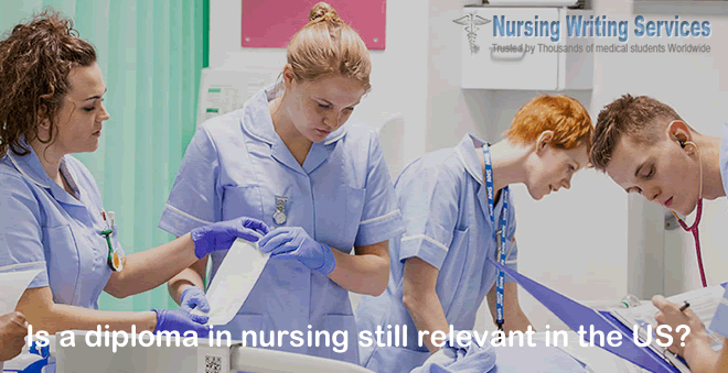 Is a diploma in nursing still relevant in the US?