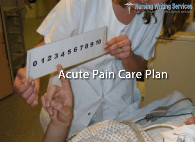 Acute Pain Care Plan