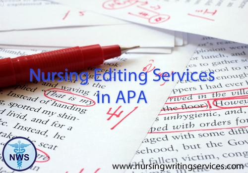 Nursing Editing Services in APA
