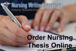order nursing thesis paper online