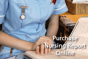 Purchase Nursing Report Online