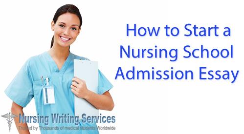 nursing admission essay